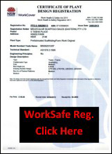 Aluminium Scaffold fully tested to comply with Australian Standards and Worksafe Registered