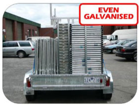 take your galvinised scaffolding home in a super slick trailer pack