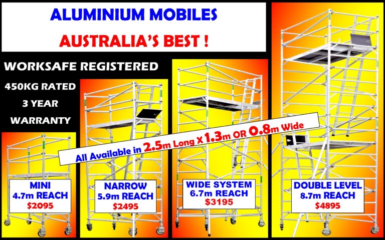 Aluminium Mobile Scaffold - Molecular Scaffold Sales
